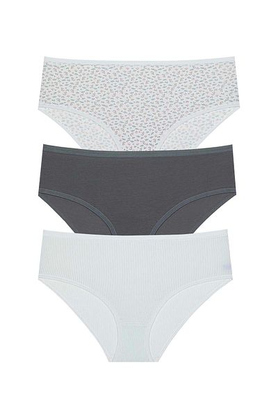 Berrak 11447 Women's 3-Piece Bato Bikini Assortment
