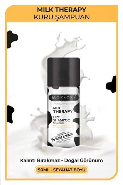 Morfose Milk Therapy Kuru Şampuan 90 ml - Seyahat Boy
