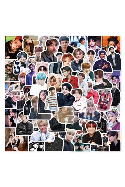 Choice 110PCS 110Pcs/Set Kpop Idol Sticker ATEEZ Decorate Sticker Fans Gift