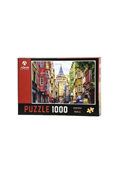 Trendy Toys Galata Kulesi 48x68 1000 Parça Puzzle