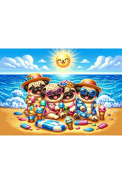 Art Puzzle 35319 Summer Vacation 50 Piece Puzzle