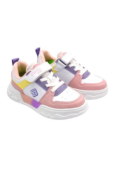 pepino Py25-1603 Phlon Light Sole Lighted Children's Sports Shoes White Powder