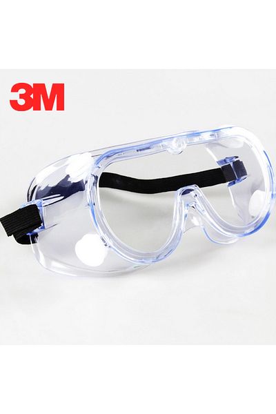 Choice 3M1621-1pcs 3M 1621 Glasses Goggle Anti-Impact PC Chemical Splash ANSI Z87 Standard Safety Personal