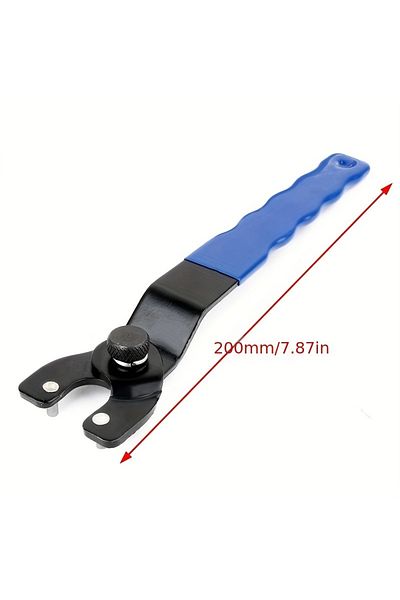 Choice Blue 1PC Adjustable Angle Grinder Accessory Wrench Plastic Keylock Handheld Household Wrenches Quali