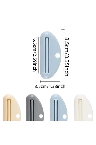 Choice 2pc-Random color 2PCs Creative Home Toothpaste Squeezer Multi purpose Facial Cleanser Squeezer