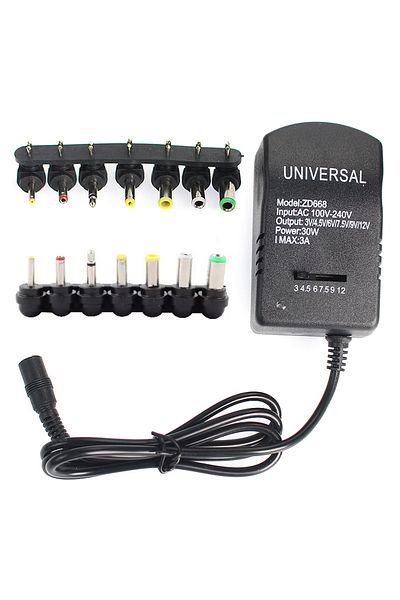 Choice us Adjustable Adapter Power Supply Charger Multi Voltage AC 220V TO DC 3V 4.5V 6V 7.5V 9V 12V EU US