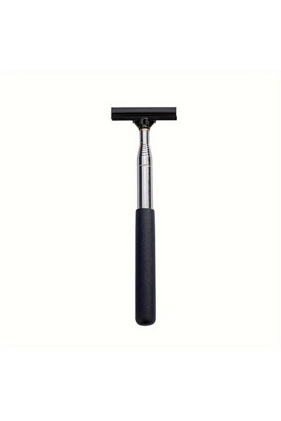 Choice BLACK 1pc car rearview mirror wiper telescopic car rearview mirror wiper long handle car cleaning to