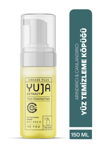 Crease Plus Yuja Arındırıcı Ve Canlandırıcı Yüz Temizleme Köpüğü 150 ml