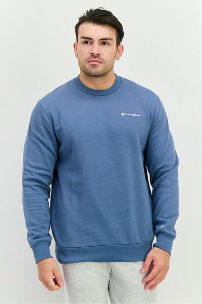 Champion Men Sportswear Fit Long Sleeves Outdoor Sweatshirt, Slate Blue