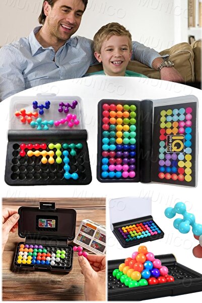 Munico Zeka Sihirli Boncuk Seyahat Oyunu Çocuklar ve Yetişkinler için Bilişse...