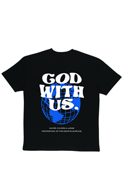 By Caspita Fashion Lenithra God With Us ruksak Štampano unisex Oversize kroj ...
