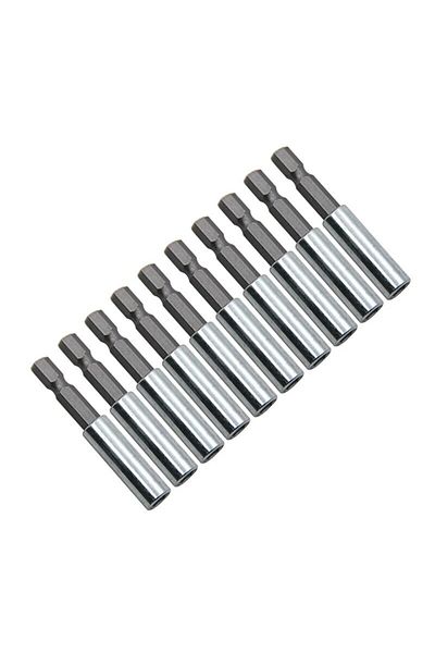 Choice 10pc 60mm 10pc 60mm Hex Shank Extended Connecting Rod 1/4 Quick Change Batch Head Joint Electric Too