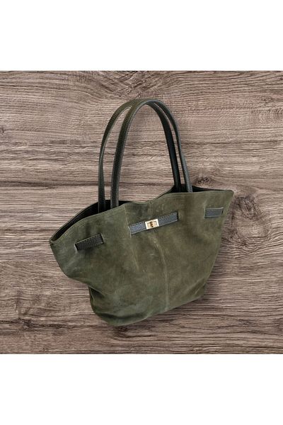 HFKY New Season Suede Women's Dress and Shoulder Bag - Drawstring Detail Hfky010