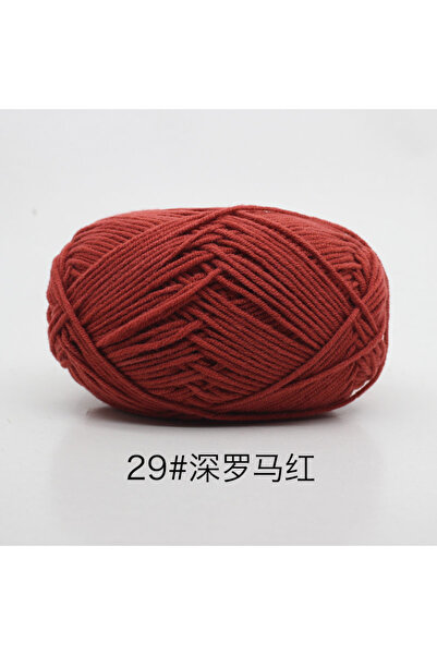Choice 29 40-50 جم/مجموعة 4 طبقات من القطن الحليبي (80%) غزل حياكة مصبوغ تطري...
