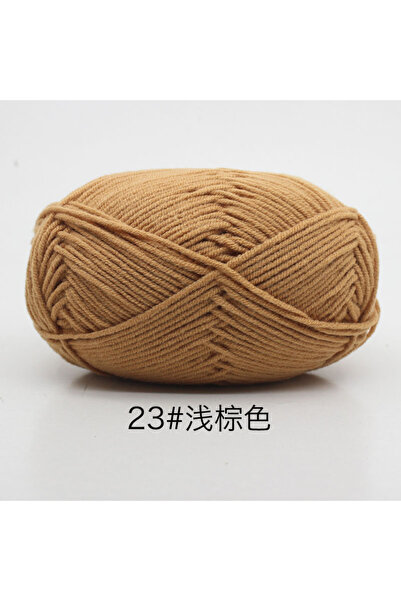 Choice 23 40-50 جم/مجموعة 4 طبقات من القطن الحليبي (80%) غزل حياكة مصبوغ تطري...