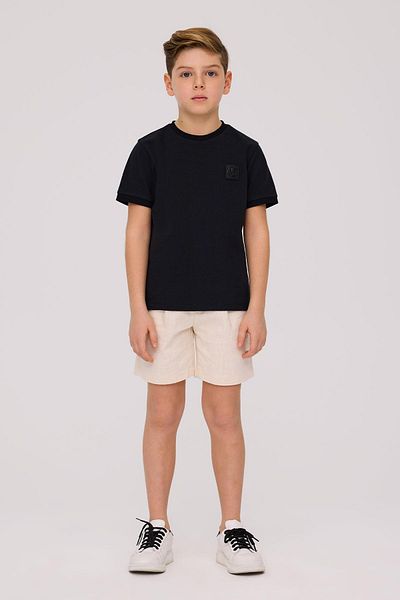 Nebbati Tricou negru pentru băiat BG Store