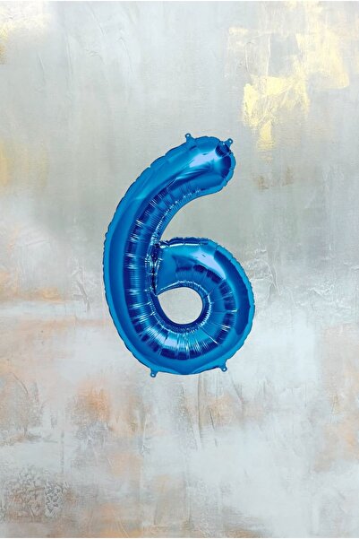 Partile Dark Blue Numeral Foil Balloon 76 cm Party Entertainment Celebration ...