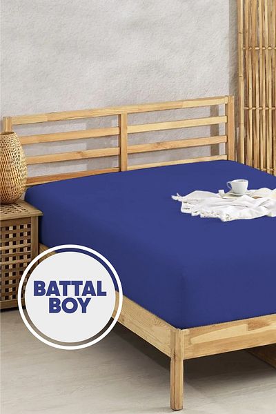 Eponj Home Oversized Cotton Combed Cotton Jersey - Elastic Sheet