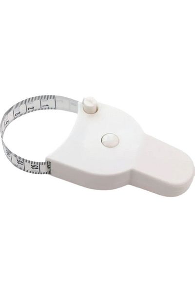 Choice white Automatic Telescopic Tape Measure Body Waist Circumference Measuring Rule Portable Sewing Tape