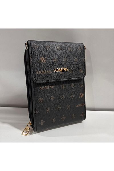 Armine Bag Printed Black Ar26605