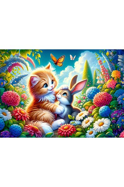 Art Puzzle 35038 Rabbit Brother 25 Piece Puzzle