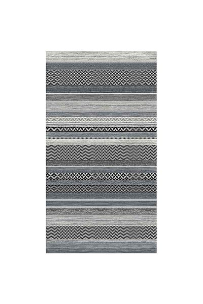 Homelux Milan Rug, Rectangular, 200X290, Geometric, Grey, Black, Polypropylene