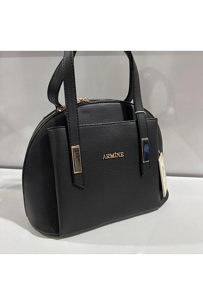 Armine Bag Flat Black Ar34403