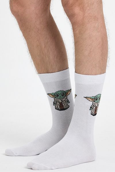 Butikgiz Men's Cotton Special Patterned Seamless Soft Textured Anti-Sweat Comfortable Flexible Socks