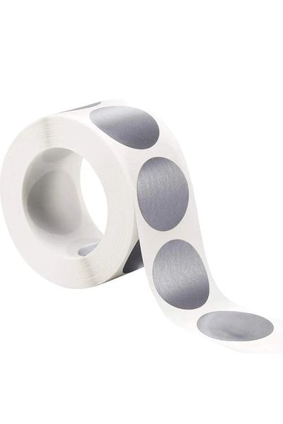 Choice 1 Roll 300pcs Per Wad Silver Scratch Off Stickers Round Shape Labels Sticker Diy Handmade For Game S