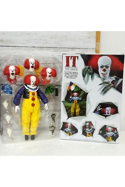 Choice in Box NECA Joker Stephen King Clown Pennywise Action Figure Toys For Halloween Decoration Gift