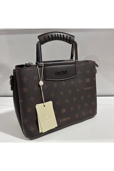 Armine Brown Bag - Printed, Model Ar22302