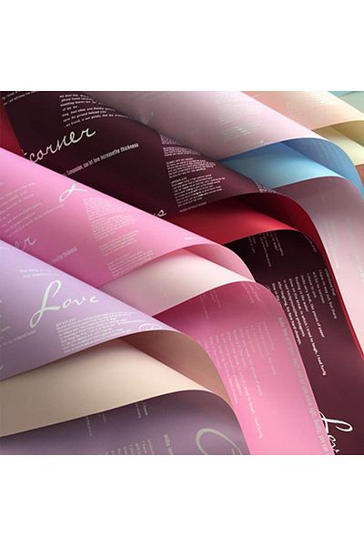 Choice Other Other 20 PCS Flower Wrapping Paper, Waterproof Florist Bouquet Paper, Gift Wrapping Paper, DIY