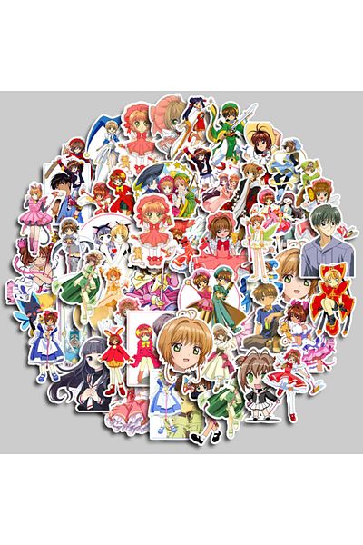 Choice Dmtz802-50pcs 50pcs Cartoon Cute Cardcaptor Sakura Graffiti Sticker Luggage Notebook Water Bottle Wa