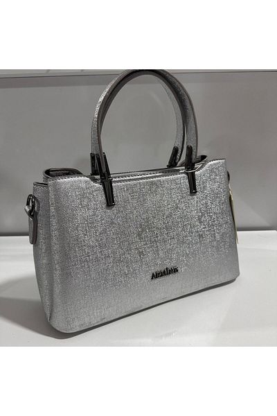 Armine Plain Silver Bag - Ar31110