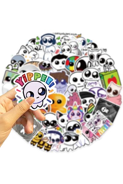Choice 50pcs all 50PCS TBH Creature Stickers DIY Diary Laptop Luggage Skateboard Graffiti Decal Fun Childre