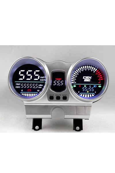 Choice Led Gauge Tachomete Led Lcd Digital 12v Motorcycle Speedometer Dashboard Oem 37100-kpf-961 For Honda