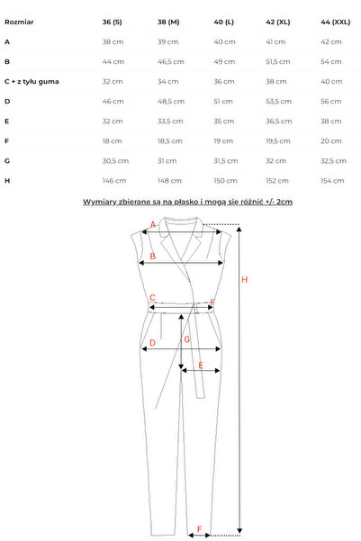 Made of Emotion Women's jumpsuit with a wrap top