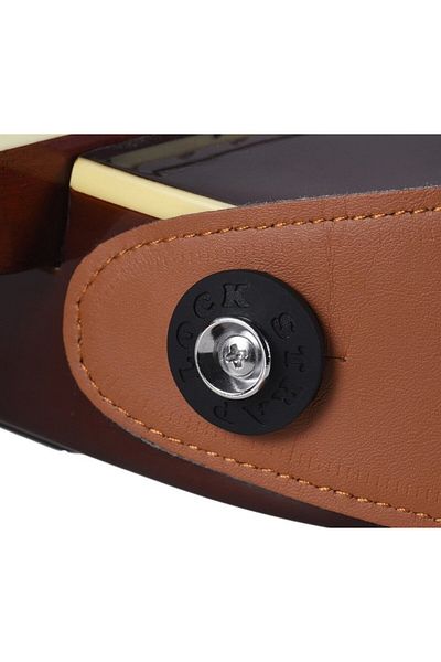 LongMoon Rj2503-Str Strap Locks 2 Count - Guitar Strap Lock