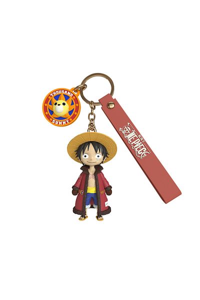 Choice Luffy Genuine One Piece Anime Figure Luffy Chopper Keychain Pendant Cute Bag Ornament Dolls Kids Xma