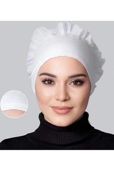 LAVENDER Bone White - Seamless and Non-Slip Silicone Ruffle
