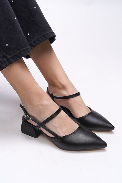 Riccon Relthaela 0012021   Model Black Pantofi cu toc pentru femei