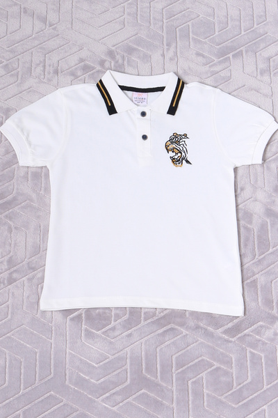 HÇM Boys' T-Shirt Polo Collar A7