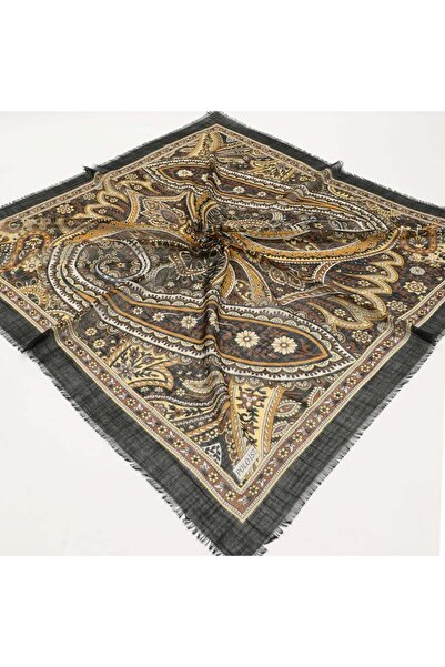 poloist Ženski Koton Pamuk paket Lan šal etničkog etro retro uzorka 100x100 cm