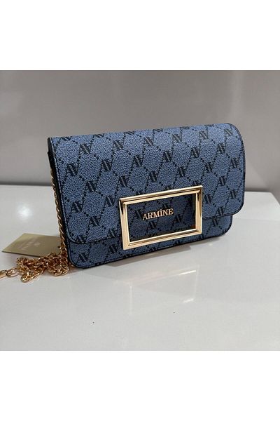 Armine Blue Ar3805 with Bag Dots