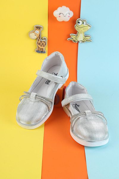 Moda Lime Ортопедични модерни обувки за балерини за момичета - цветни сватбени и ежедневни обувки за балерини с каменни детайли