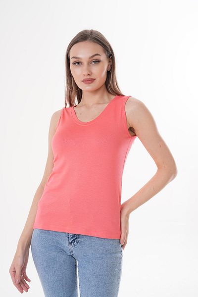 ŞİMAL Women's Front Back V Neck Undershirt 250037   -