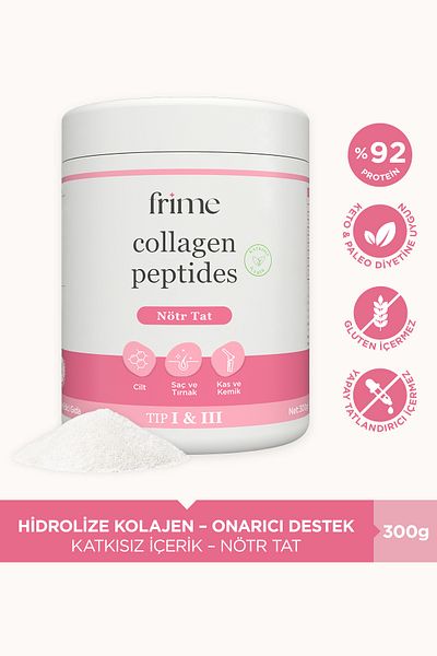 Hydrolyzed Collagen – Repair Support – Additive-Free Content – Neutral Taste – 300 Gr