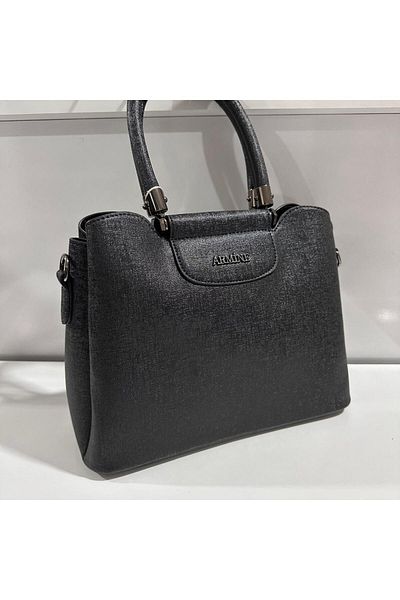 Armine Bag Flat Black Ar34204