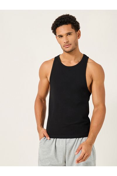 Styli Pack of 2 - Racerback Cotton Stretch Scoop Neck Vest