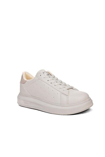 CanBambi حذاء رياضي نسائي كاجوال أبيض اللون من Darkstep